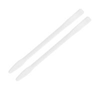 sourcing map 2 Pcs Silicone Stir Sticks 4 Inch Reusable Epoxy Stir Sticks Silicone Wax Stick for Epoxy Resin Paint Liquid Making Epoxy Tumbler Art DIY Projects, White