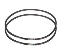 sourcing map 2 Pcs SPA1200 Drive Wedge Belt V-Belt, 1200mm Pitch Girth Narrow Wedge V-Belt Industrial Power Rubber Transmission Belt for Power Transmission Systems in Multiple Industries