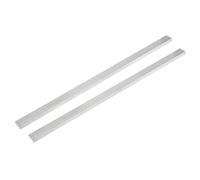 sourcing map 2 Pcs Square Aluminum Flat Bar, 1/16" (6mm) Thick x 1/2" (12mm) Width x 12" (305mm) Long 6061 Aluminum Flat Plate Solid New Mill Stock Silver for Industrial Building