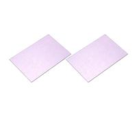 sourcing map 2 Pcs Stained Glass Sheet Mosaic Tile 7.9 Inch x 5.9 Inch Purple Color Stained Glass Sheets for Crafts DIY Art Project