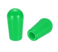 sourcing map 2 Pcs Switch Tip Knob for Electric Guitar, 8/32" Thread 5-Way 3-Way Toggle Switch Cap, Durable Replacement Parts for Import Style Electric Guitar, Green
