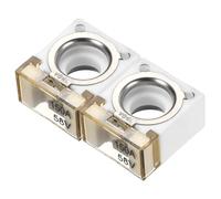 sourcing map 2 Pcs Terminal Fuse 150A 58V Battery Fuse Cover for Automotive Marine RV Charging