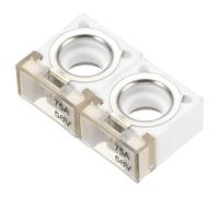sourcing map 2 Pcs Terminal Fuse 75A 58V Battery Fuse Cover for Automotive Marine RV Charging