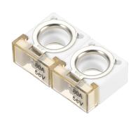 sourcing map 2 Pcs Terminal Fuse 80A 58V Battery Fuse Cover for Automotive Marine RV Charging