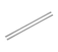 sourcing map 2 Pcs Titanium Round Rod, 0.14" Dia(3.5mm) 8" Length GR5 Metal Solid TC4 Titanium Round Bar Rod Stock for Model Plane Cars Ship DIY Craft