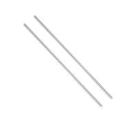 sourcing map 2 Pcs Titanium Round Rod, 5.5mm Dia 102mm Length GR5 Metal Solid TC4 Titanium Round Bar for Model Plane Cars Ship DIY Craft Metal Working [0.22" x 4"]
