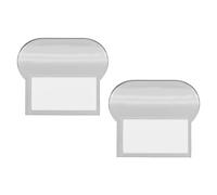 sourcing map 2 Pcs Toilet Lid Lifter, Self Adhesive Toilet Seat Lifter Toilet Seat Handle Lift Tools Avoid Touching Toilet Cover Bathroom Accessories for Home, Office, Hotel (Grey)