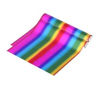 sourcing map 2 Pcs Toner Reactive Foil,Metallic Transfer Hot Foil Roll 15cm x 300cm Deco Foil Transfer Sheets Paper for Hot Foil Pen Scrapbooking Heat Transfer DIY Craft,Colorful