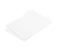 sourcing map 2 Pcs UHMW Sheets, Hard Ultra High Molecular Weight Polyethylene Sheets Plastic Sheet, 10" x 12" x 3/16, White