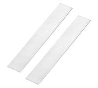 sourcing map 2 Pcs Zinc Sheets, 99.995% High Purity Zinc Plate 0.04"x1"x6"(1x25x150mm) Metal Zinc Foil Zinc Anode Strip for Science Lab Industry DIY Craft