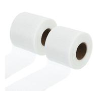 sourcing map 2 Roll Drywall Joint Tape, 4" x 148Ft Self-Adhesive Fiberglass Cement Board Mesh Tape, Crack Patch Fabric for Wall Sheetrock Ceiling Crack Repairing Strengthening, White