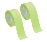 sourcing map 2 Rolls Green Caulk Sealant Strip Waterproof Self Adhesive 1.5" x 10.5Ft Toilet Caulk Tape, Bathtub Caulk Sealing Strip for Kitchen Countertop, Sink, and Floor Edge Protector