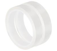 sourcing map 2 Rolls Heat Tape 20mm x 33m High Temperature Heat Resistant Transfer Tape for Sublimation Press Vinyl Electronics 3D Printers DIY Crafts, Clear