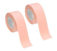 sourcing map 2 Rolls Pink Caulk Sealant Strip Waterproof Self Adhesive 1.4" x 10.5Ft Toilet Caulk Tape, Bathtub Caulk Sealing Strip for Kitchen Countertop, Sink, and Floor Edge Protector
