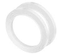 sourcing map 2 Rolls Transparent 0.31 Inch x 72 Yards Polyester Film Electrical Tape PET Tape High Temperature Heat Resistant Tape for Transformer Motor Wire 5S Positioning Logo,8mm x 66m