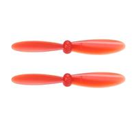 sourcing map 2 Set 55mm/2 Inch Mini Propellers, Special Props for 720 Hollow Cup Motor RC Aircraft Lightweight Drones Mini Quadcopter Accessories, Red