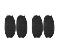 sourcing map 2 Set Welding Sleeves Flame Retardant Cotton Welding Work Sleeves Fit Men and Women Heat Flame Resistant Arm Protection Gardening Sleeve for Welding Machining Metal Handling, Black