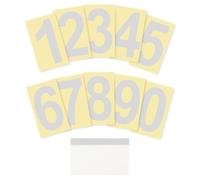 sourcing map 2 Sets/20 Pcs Mailbox Numbers for Outside, 2 Inch 0-9 Vinyl Self-Adhesive Numbers Stickers Waterproof House Sticker with Scraper for Signs Doors Address, White
