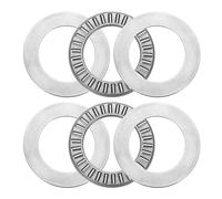 sourcing map 2 Sets NTA1625+2TRA Thrust Needle Roller Bearings with Washers, 1 x 1-9/16 x 5/64 inch Heat Resistant Chrome Steel Needles Roller Bearing