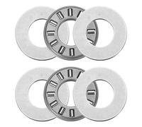 sourcing map 2 Sets NTA613+2TRA Thrust Needle Roller Bearings with Washers, 3/8 x 13/16 x 5/64 inch Heat Resistant Chrome Steel Needles Roller Bearing