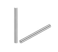 sourcing map 2 x 25mm(Approx 5/64") Dowel Pin 304 Stainless Steel Wood Bunk Bed Dowel Pins Shelf Pegs Support Shelves 20Pcs