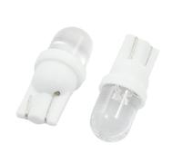 sourcing map 2 x T10 W5W LED Car Interior Dome Wedge Side Light Lamp Bulb White