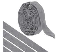 sourcing map 2 Yard Snap Button Tape for Sewing, Cotton Snap Button Trim Fastener Buckles Tape for Clothes Fabric DIY Craft, Shadow