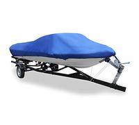sourcing map 20-22ft 210D Trailerable Fishing Ski Speedboat V-shape Boat Cover