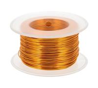 sourcing map 20 Gauge / 0.8mm Anodized Aluminum Wire for Jewelry Craft Making, 102 Feet Bendable Flexible Wire for DIY Home Decor Gardening Sculpture, Gold