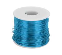 sourcing map 20 Gauge Anodized Aluminum Craft Wire Bendable Bonsai Training Wire 771 Feet 0.8mm for Sculpting Crafts Wreath Floral Beading Jewelry Making, Blue
