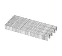 sourcing map 20 Gauge Narrow Crown Staples 7/16"x1/2", 5200Pcs Galvanized Steel for Pneumatic, Electric Stapler, White