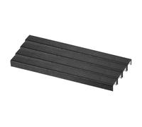 sourcing map 20 Gauge Narrow Crown Staples 7/16"x1/3", 5000Pcs Galvanized Steel for Pneumatic, Electric Stapler, Black