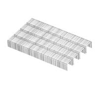 sourcing map 20 Gauge Narrow Crown Staples 7/16"x2/5", 5000Pcs Galvanized Steel for Pneumatic, Electric Stapler, Black
