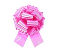 sourcing map 20 Inch Metallic Large Big Pull Bow Ribbon Colorful Rose Red