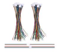 sourcing map 20 Pairs 1.25mm 5PIN Micro Male Female Connector Plug