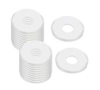 sourcing map 20 Pcs 46mm Coin Capsules, 5 Size(17/22/27/32/37mm) Clear Round Plastic Coin Cases with Adjustable Sponge Gasket Coin Protectors for Collectors Rare Coins, Clear