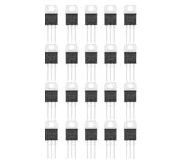 sourcing map 20 Pcs Bidirectional Thyristor BTA16-600B TO-220 600V 16A Rail Silicon Controlled Rectifiers for Electronic Instruments Smart Home Appliances Drones
