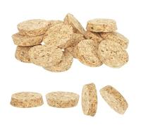 sourcing map 20 Pcs Cork for Bottles Stoppers Cork Plugs, 1.69x1.57x0.39 Inch Soft Wood Natural Tapered Corks for Bar Restaurant DIY Crafts