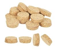 sourcing map 20 Pcs Cork for Bottles Stoppers Cork Plugs, 2.24x2.05x0.67 Inch Soft Wood Natural Tapered Corks for Bar Restaurant DIY Crafts