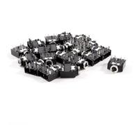 sourcing map 20 Pcs DIP PCB Mount 5 Pins 3.5mm Socket Headphone Stereo Audio Jack