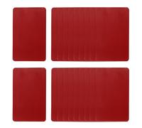 sourcing map 20 Pcs Double Sided Adhesive Pads, 40mm x 60mm Dash Cam Sticky Pads Self-Adhesive Square Mounting Foam Tape Waterproof & Heat Resistant for Car Walls Picture Home Decor, Red