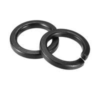 sourcing map 20 Pcs M27 Split Lock Washers, Carbon Steel Spring Lock Washer 27.93mm ID 41.3mm OD 6.83mm Thick for Screws Bolts Fasteners