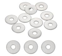 sourcing map 20 Pcs M6 304 Stainless Steel Flat Washers Round Flat Spacers for Screws, Bolts, Plumbing, Automotive, DIY, Electrical Device 6.5mm ID 22mm OD 1.5mm Thick