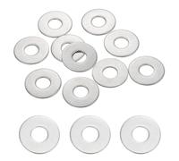 sourcing map 20 Pcs M8 304 Stainless Steel Flat Washers Round Flat Spacers for Screws, Bolts, Plumbing, Automotive, DIY, Electrical Device 8.5mm ID 22mm OD 1.2mm Thick