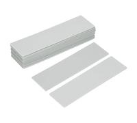 sourcing map 20 Pcs Plastic Flat Shims for Leveling, 1mm(1/32") Structural Tile Composite Shims, Plastic Glazing Blocks for Home Improvement, Window, Toilet, Table, Grey