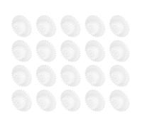 sourcing map 20 Pcs Plastic Gears 30 Teeth Plastic Motor Gear Model 30162A Reduction Gear for RC Car Model DIY Robot (White, Module 0.5)
