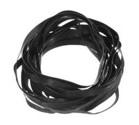 sourcing map 20 Pcs Turntable Belt, Folded Length 110-145mm Rubber Belts Replacement Machine Recorder Rubber Belt Record Player Fit for All Kinds of Belt-Driven Turntables, Width 6mm