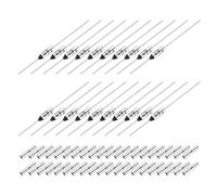 sourcing map 20 Set Metal Temperature Thermal Fuse RY15 150°C 302°F 15A 250V Cutoff Thermal Fuse with BN1.25 Bare Neutral Terminal for Motor Transformer Electric Industrial Home Appliance
