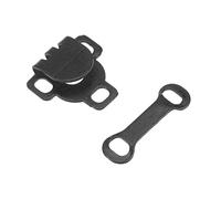 sourcing map 20 Sets Sewing Hooks and Eyes Closure Set Copper, for Bra Trousers Pants Skirt Sewing DIY Easy to Sew, Black Bronze
