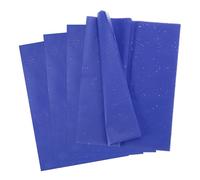 Sourcing Map 20 Sheets Blue Glitter Tissue Paper, 14x20 Inch, Gift Wrapping, Art Projects, Party Decorations